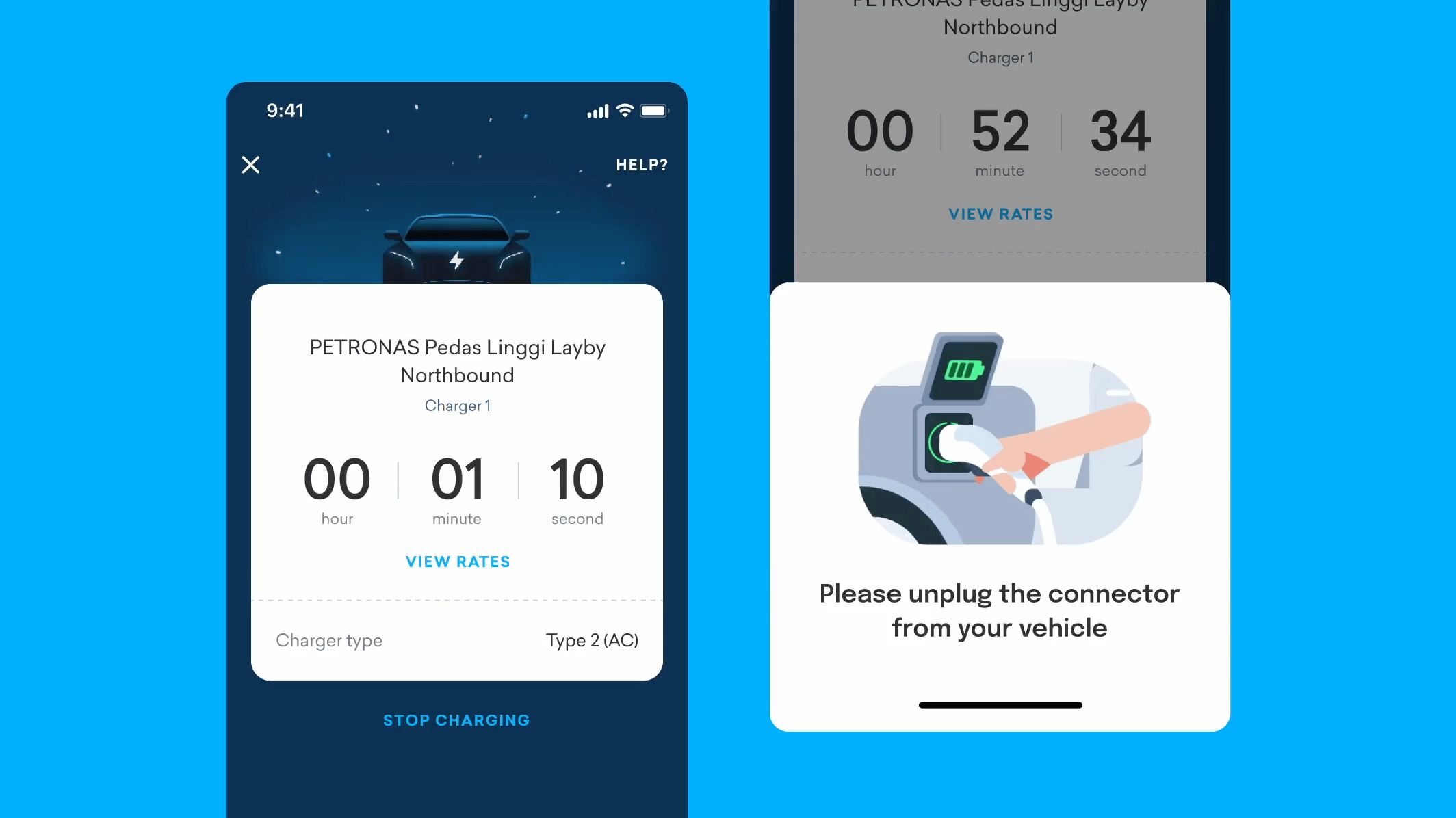 Setel Petronas lottie animation
