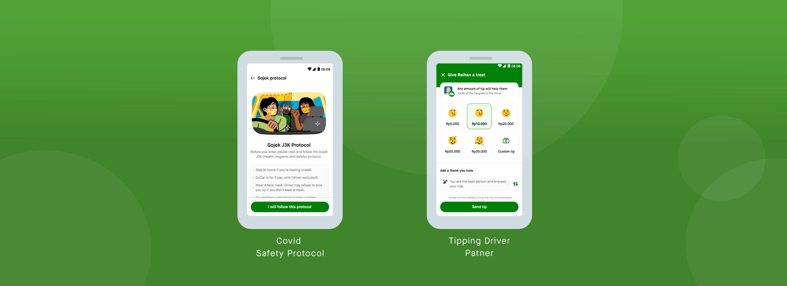 Gojek lottie animation