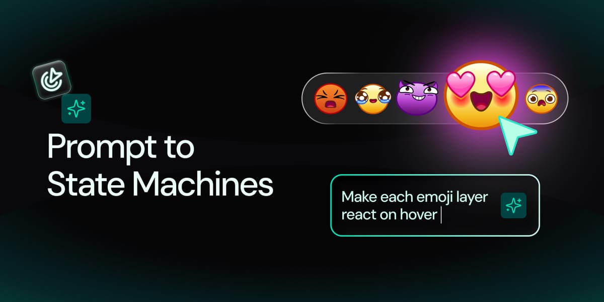 Prompt to State Machines: AI for Interactive Animations