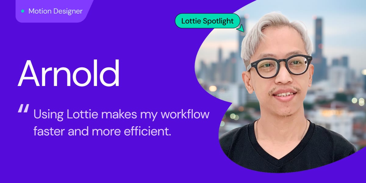 Lottie Spotlight: Arnold – Breathing Life Into Lines