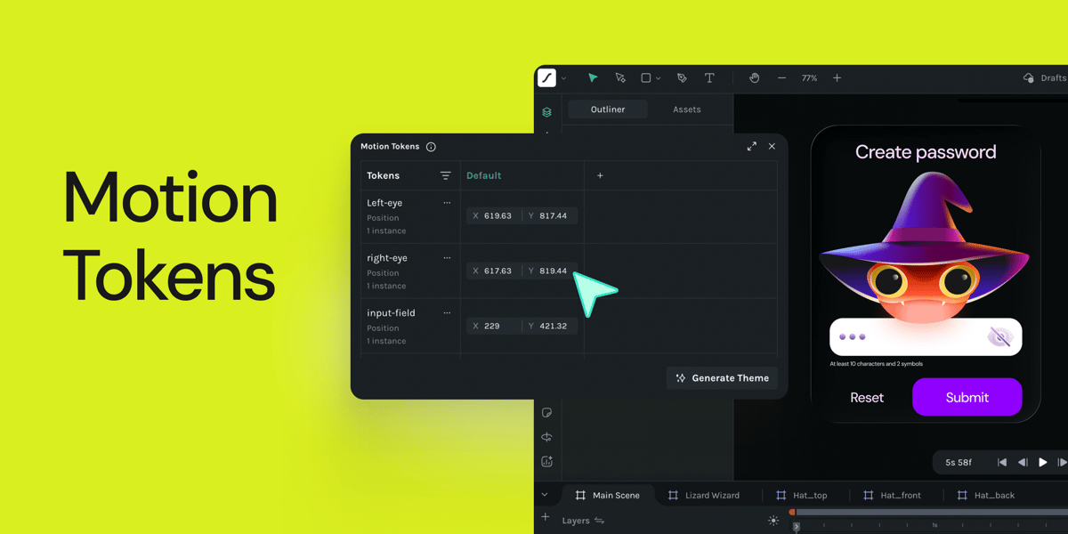 Motion Tokens Take Lottie Creator to New Heights