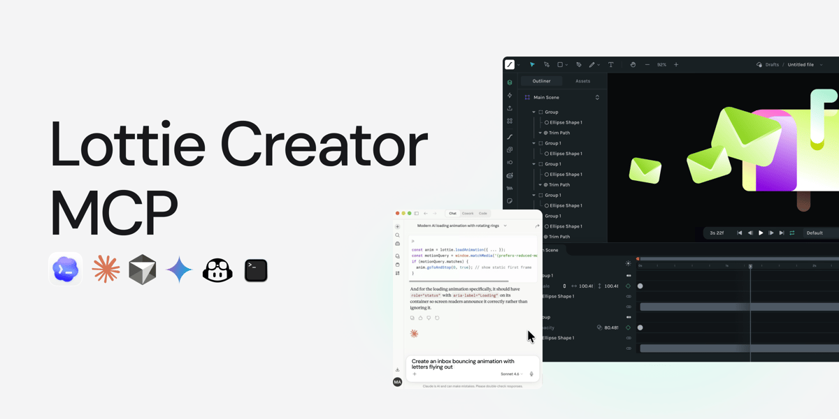 Lottie Creator Now Speaks MCP