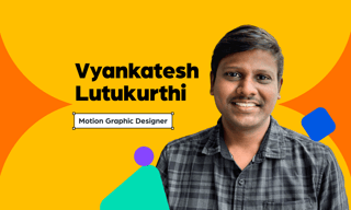 Lottie Spotlight: Vyankatesh Lutukurthi on Transforming Digital Screens with Motion Design