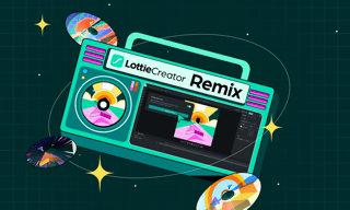 Share and Customize with Lottie Creator Remix