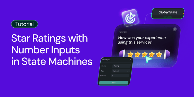 State Machines Tutorial: How Number Inputs Work with Star Rating Example