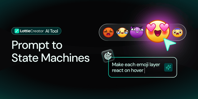 Prompt to State Machines: AI for Interactive Animations