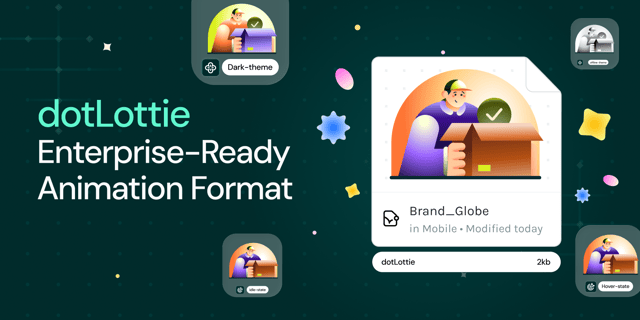 dotLottie for Enterprise & Teams: The Animation Format Your Enterprise Needs