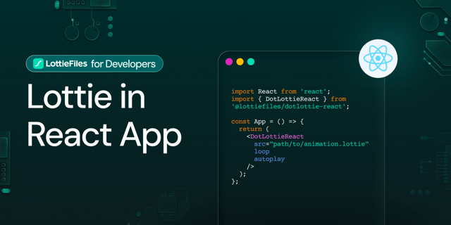How to Use Lottie Animations in a React App