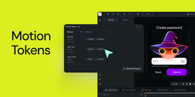 Motion Tokens Take Lottie Creator to New Heights