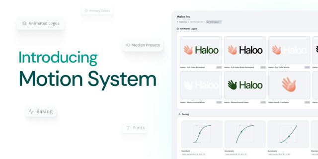 Introducing Motion System: One Workflow for Animation That Actually Ships