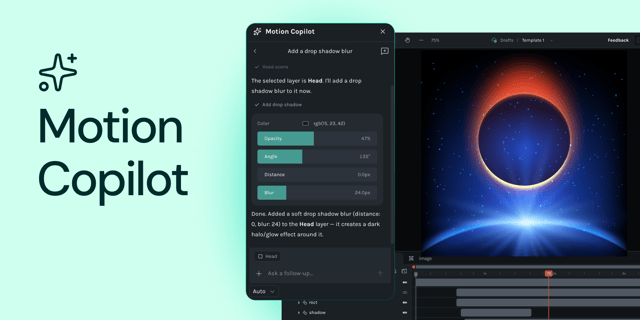 Introducing Motion Copilot v2 in Lottie Creator