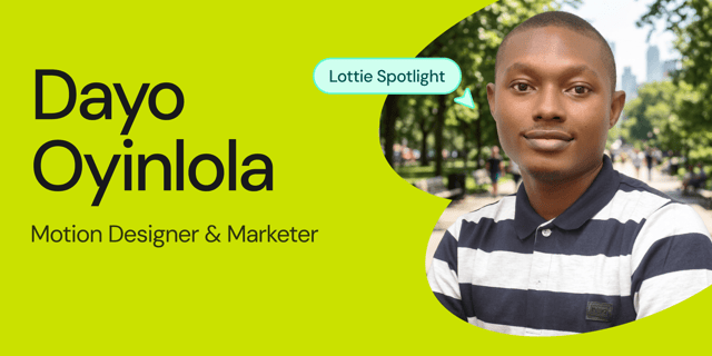 From Marketing Campaigns to Interactive UI: Motion Designer Dayo Oyinlola on Planning First, Animating Second